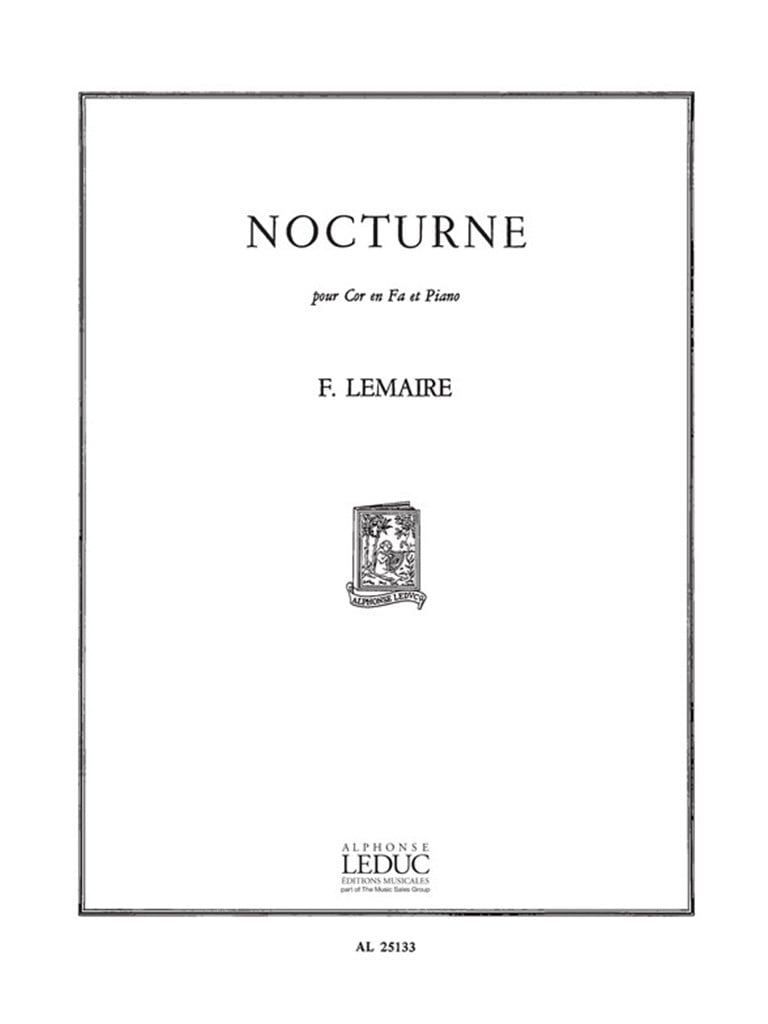 Nocturne Cor En Fa Et Piano